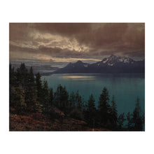 Load image into Gallery viewer, Digitally Restored and Enhanced 1900 Teton Range Yellowstone Print - Wyoming Rocky Mountains Grand Teton Landscape - Pre-Park Era - Archival Print
