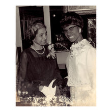Cargar imagen en el visor de la galería, Digitally Restored and Enhanced 1968 Rosa Parks and Shirley Chisholm Print - Civil Rights Icons Portrait - American History Pioneers - Archival Print
