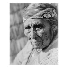 Load image into Gallery viewer, Digitally Restored and Enhanced 1923 Old Klamath Woman Portrait Print - Indigenous Oregon Elder Pacific Northwest - Tribal Heritage - Archival Print
