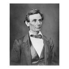 Load image into Gallery viewer, 1860 Abraham Lincoln Print - Alexander Hesler Portrait - Presidential Candidate Springfield Illinois - Archival Print
