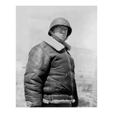 Cargar imagen en el visor de la galería, Digitally Restored and Enhanced 1943 General George Patton Print - WWII Military Portrait North Africa Campaign - World War II - Archival Print
