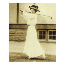 Cargar imagen en el visor de la galería, Digitally Restored and Enhanced 1908 Katharine Harley Golf Champion Print - Women's Amateur Edwardian Sports Portrait - Athletic Pioneer - Archival Print
