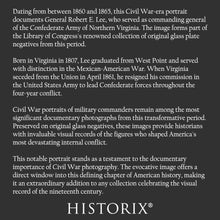 Cargar imagen en el visor de la galería, Digitally Restored and Enhanced 1863 Robert E. Lee Print - Civil War Confederate General Portrait - Virginia Commander Military - Archival Print
