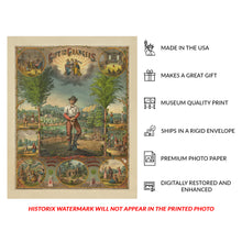 Cargar imagen en el visor de la galería, Digitally Restored and Enhanced 1873 Gift for the Grangers Print - National Grange Farmers Movement - Gilded Age Agriculture - Archival Print
