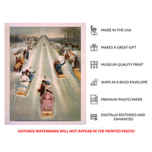 Load image into Gallery viewer, 1887 Star Toboggans Advertisement - Victorian Winter Sports Sledding - Gilded Age Christmas - Archival Print
