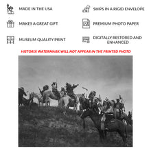 Cargar imagen en el visor de la galería, Digitally Restored and Enhanced 1907 Planning a Raid Print - Oglala Lakota Pine Ridge South Dakota - Wounded Knee Valley Heritage - Archival Print

