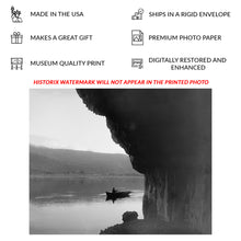 Load image into Gallery viewer, Digitally Restored and Enhanced 1895 Cape Horn Columbia River Print - Washington Gorge Cliffs Pacific Northwest - Basalt Formations - Archival Print
