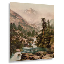 Cargar imagen en el visor de la galería, Digitally Restored and Enhanced 1898 Mount of the Holy Cross Print - Colorado Sawatch Range Rocky Mountain Landscape - Sacred Peak - Archival Print
