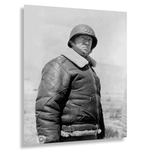 Cargar imagen en el visor de la galería, Digitally Restored and Enhanced 1943 General George Patton Print - WWII Military Portrait North Africa Campaign - World War II - Archival Print
