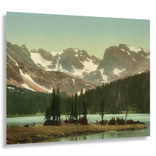 Load image into Gallery viewer, Digitally Restored and Enhanced 1901 Heart of the Rockies Print - Colorado Railroad Travel - Western Mountain Tourism Promotion - Archival Print
