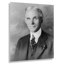 Load image into Gallery viewer, 1919 Henry Ford Print - Portrait Automotive Pioneer - Model T American Industry Manufacturing - Archival Print
