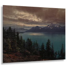 Load image into Gallery viewer, Digitally Restored and Enhanced 1900 Teton Range Yellowstone Print - Wyoming Rocky Mountains Grand Teton Landscape - Pre-Park Era - Archival Print
