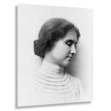 Load image into Gallery viewer, Digitally Restored and Enhanced 1904 Helen Keller Print - Radcliffe Graduate Portrait - Disability Rights Pioneer Educator - Archival Print
