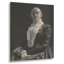 Cargar imagen en el visor de la galería, Digitally Restored and Enhanced 1900 Susan B. Anthony Print - Suffragist Portrait Women's Rights Pioneer - Nineteenth Amendment - Archival Print

