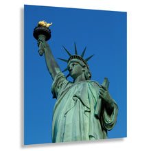 Load image into Gallery viewer, Digitally Restored and Enhanced 1980 Statue of Liberty Photo - New York Harbor Carol Highsmith - American Landmark Heritage - Archival Print

