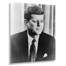 Cargar imagen en el visor de la galería, Digitally Restored and Enhanced 1960 John F. Kennedy Print - Senator Presidential Campaign Portrait - New Frontier Political - Archival Print
