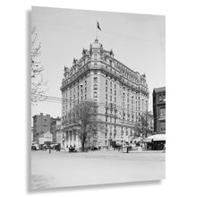 Load image into Gallery viewer, Digitally Restored and Enhanced 1902 Willard Hotel Washington Print - Pennsylvania Avenue Gilded Age Architecture - Historic DC - Archival Print
