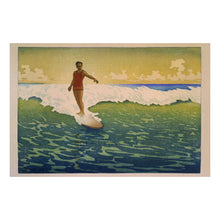 Load image into Gallery viewer, 1921 Duke Kahanamoku Print - Hawaiian Surfer Surfing Culture - Pacific Island Sports Legend - Archival Print
