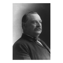 Cargar imagen en el visor de la galería, Digitally Restored and Enhanced 1892 Grover Cleveland Print - 22nd President Portrait - Gilded Age Politics Nonconsecutive Terms - Archival Print
