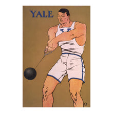 Load image into Gallery viewer, 1908 Yale Hammer Thrower Print - Progressive Era Collegiate Athletics Track and Field - Archival Print

