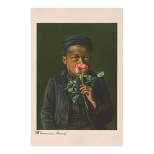 Cargar imagen en el visor de la galería, Digitally Restored and Enhanced 1895 American Beauty Print - Victorian Rose Portrait - Gilded Age Decorative Art - Archival Print
