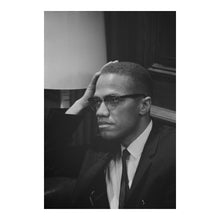 Cargar imagen en el visor de la galería, Digitally Restored and Enhanced 1964 Malcolm X Martin Luther King Print - Capitol Press Conference - Civil Rights Act Era - Archival Print
