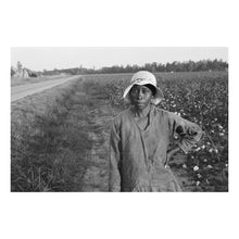 Cargar imagen en el visor de la galería, Digitally Restored and Enhanced 1935 Arkansas Girl Portrait Print - Pulaski County Depression Era FSA Documentary - Cotton South - Archival Print
