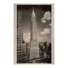 Load image into Gallery viewer, Digitally Restored and Enhanced 1930 Chrysler Building Photo - New York Art Deco Skyscraper - Jazz Age Manhattan Architecture - Archival Print
