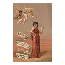 Load image into Gallery viewer, 1883 Prangs Valentine Cards Print - Victorian Love Boston - Gilded Age Romance Greeting Cards - Archival Print
