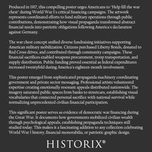 Load image into Gallery viewer, Digitally Restored and Enhanced 1917 WWI War Bonds Poster - Help Fill the War Chest - World War I Patriotic Propaganda - Archival Print
