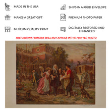 Cargar imagen en el visor de la galería, Digitally Restored and Enhanced 1932 Building the Cradle of Liberty Print - Independence Hall Philadelphia - Colonial Architecture - Archival Print
