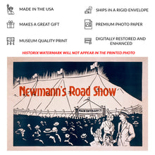 Cargar imagen en el visor de la galería, 1925 Newmann Road Show Poster - Traveling Mentalist - Vaudeville Golden Age Touring Theater - Archival Print
