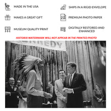 Cargar imagen en el visor de la galería, Digitally Restored and Enhanced 1960 LaSalle Pocatello JFK Meeting Print - Shoshone Bannock Idaho Campaign Rally - Presidential Visit - Archival Print
