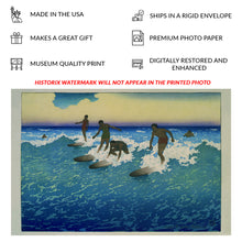 Load image into Gallery viewer, 1920 Hawaii Photo Print - Surf Riders Honolulu - Hawaiian Surfing Culture Pacific Island Sports - Archival Print
