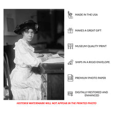 Load image into Gallery viewer, Digitally Restored and Enhanced 1915 Alice Paul Print - Suffragist Portrait Women's Rights Activist - Nineteenth Amendment Pioneer - Archival Print
