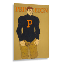 Cargar imagen en el visor de la galería, Digitally Restored and Enhanced 1907 Princeton Football Poster - Collegiate Athletics - Progressive Era Ivy League Sports - Archival Print
