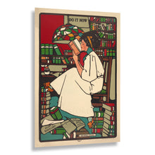 Cargar imagen en el visor de la galería, Digitally Restored and Enhanced 1909 Dig Poster - Sadie Wendell Mitchell Womens Education - Progressive Era College Girls Will Be Girls - Archival Print

