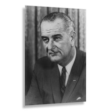 Cargar imagen en el visor de la galería, 1964 Lyndon B. Johnson Print - 36th President Official Portrait - White House Great Society Era - Archival Print
