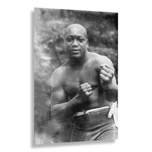 Load image into Gallery viewer, Digitally Restored and Enhanced 1900 Jack Johnson Print - Early Career Boxing Portrait - Galveston Champion Pre-Title Era - Archival Print
