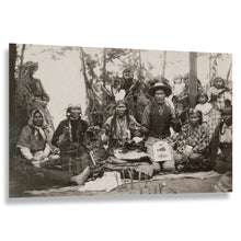 Load image into Gallery viewer, Digitally Restored and Enhanced 1911 Columbia Tribe Gamblers Print - Indigenous Colville Reservation Washington - Plateau Heritage - Archival Print

