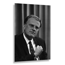 Cargar imagen en el visor de la galería, 1966 Billy Graham Print - Evangelist Portrait American Religious Leader - Mid-Century Ministry - Archival Print
