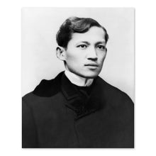 Load image into Gallery viewer, Digitally Restored and Enhanced 1861 Jose Rizal Bust Portrait Photo Print - Vintage Photo of Philippine National Hero Jose Rizal Poster Print Wall Art
