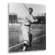 Load image into Gallery viewer, Digitally Restored and Enhanced 1920 Babe Ruth Portrait Photo - Vintage Photo of New York Yankees Babe Ruth Poster Print - Old Photo of Babe Ruth on Field
