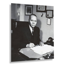 Load image into Gallery viewer, Digitally Restored and Enhanced 1939 Charles Houston Photo Print - Vintage Portrait Photo of American Lawyer Charles Hamilton Houston Wall Art Poster
