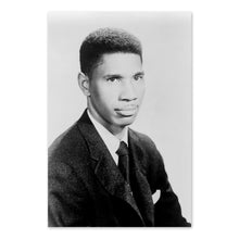 Cargar imagen en el visor de la galería, Digitally Restored and Enhanced 1963 Medgar Evers Poster Photo Print - Vintage Portrait of Black American Civil Rights Activist Medgar Evers Facing Right
