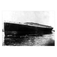 Load image into Gallery viewer, Digitally Restored and Enhanced 1911 The Titanic Photo Print - Vintage Photo of The Titanic Poster Wall Art - Old Poster Photo of RMS Titanic Ship
