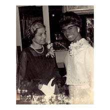 Cargar imagen en el visor de la galería, Digitally Restored and Enhanced 1968 Rosa Parks and Shirley Chisholm Print - Civil Rights Icons Portrait - American History Pioneers - Archival Print

