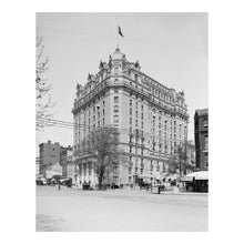 Load image into Gallery viewer, Digitally Restored and Enhanced 1902 Willard Hotel Washington Print - Pennsylvania Avenue Gilded Age Architecture - Historic DC - Archival Print
