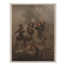 Load image into Gallery viewer, Digitally Restored and Enhanced 1876 Yankee Doodle Print - Spirit of 76 Revolutionary War - Fife Drum Centennial Patriotic - Archival Print
