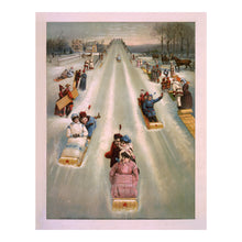 Load image into Gallery viewer, 1887 Star Toboggans Advertisement - Victorian Winter Sports Sledding - Gilded Age Christmas - Archival Print
